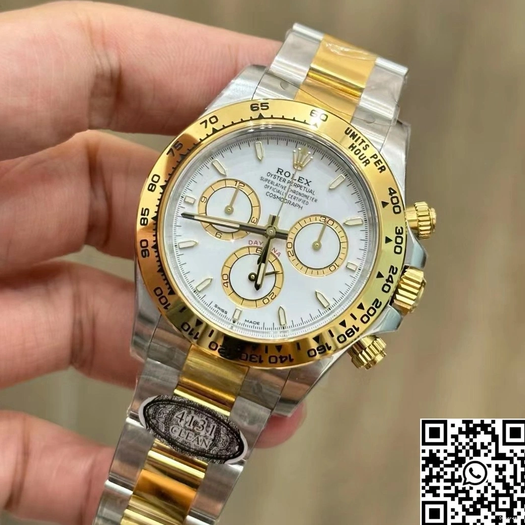 Factory Rolex M126503 Daytona Bezel Gold Cosmograph Clean 0226